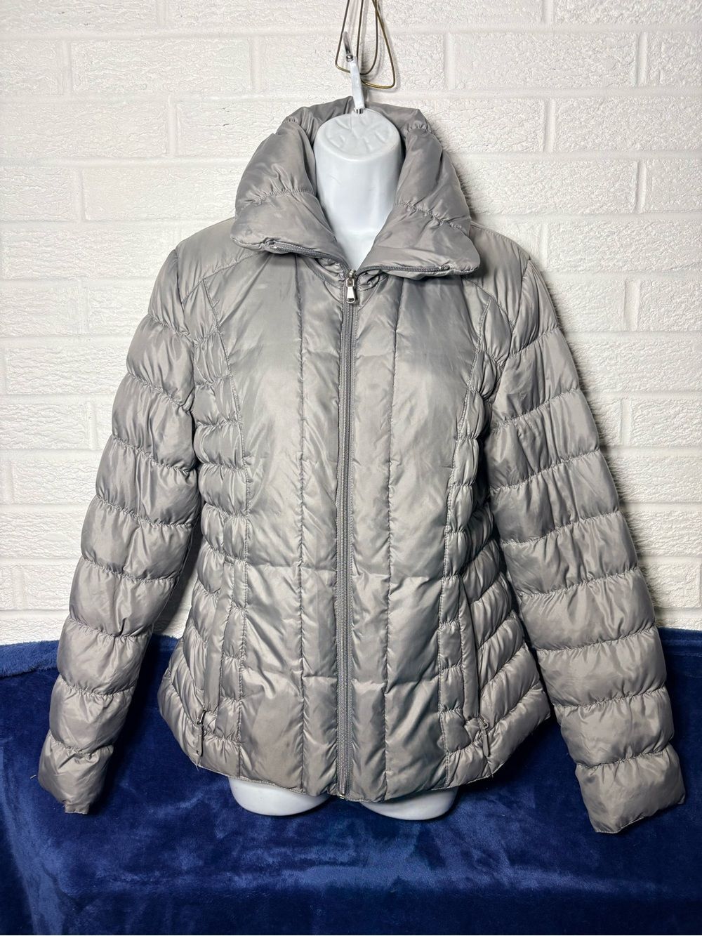 Kenneth Cole Reaction Black Quilted Puffer Jacket